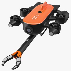 Titan Underwater Drone 3D model