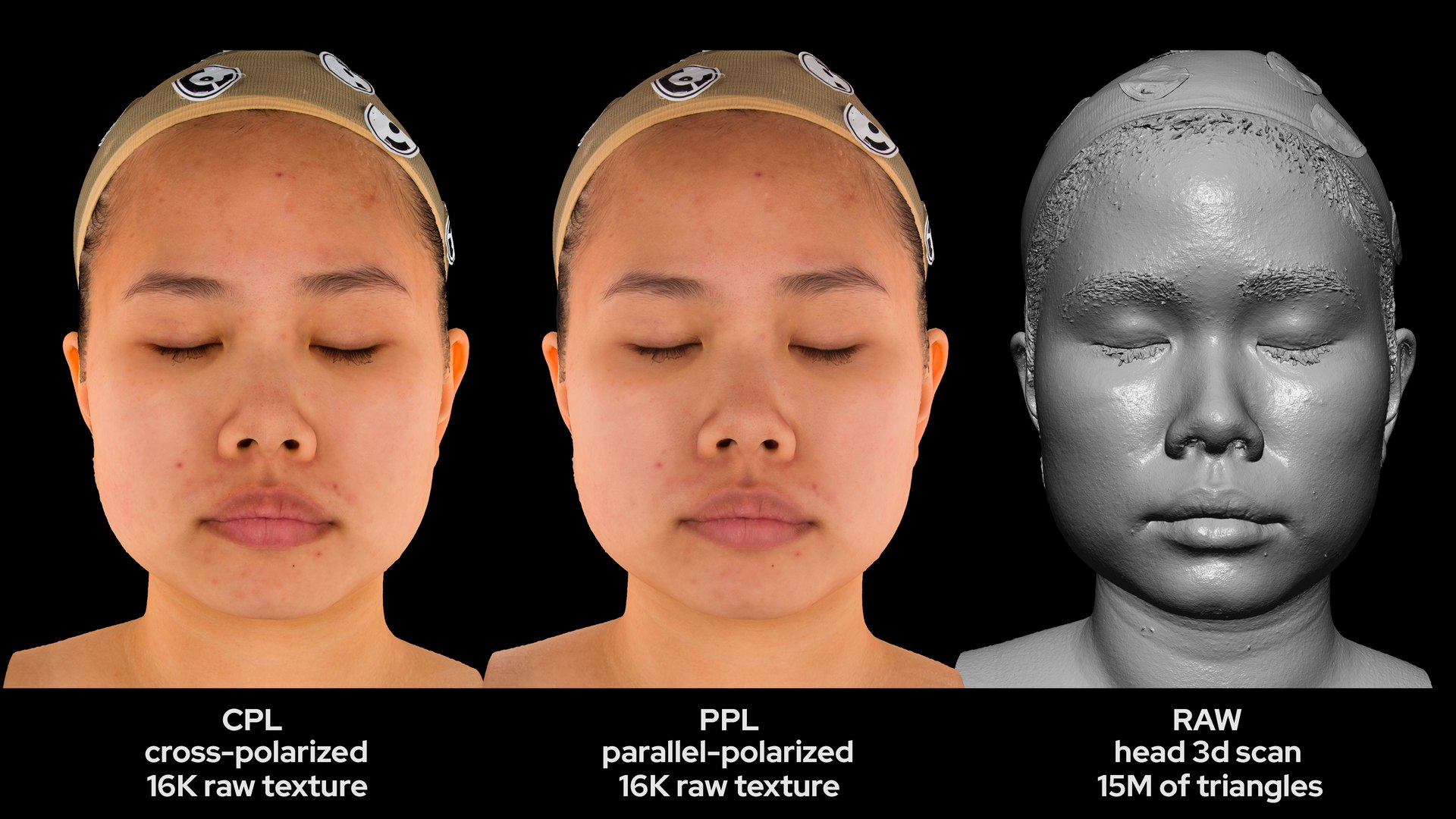 3D Asian Female 30s Head Scan 026 Model - TurboSquid 2071689