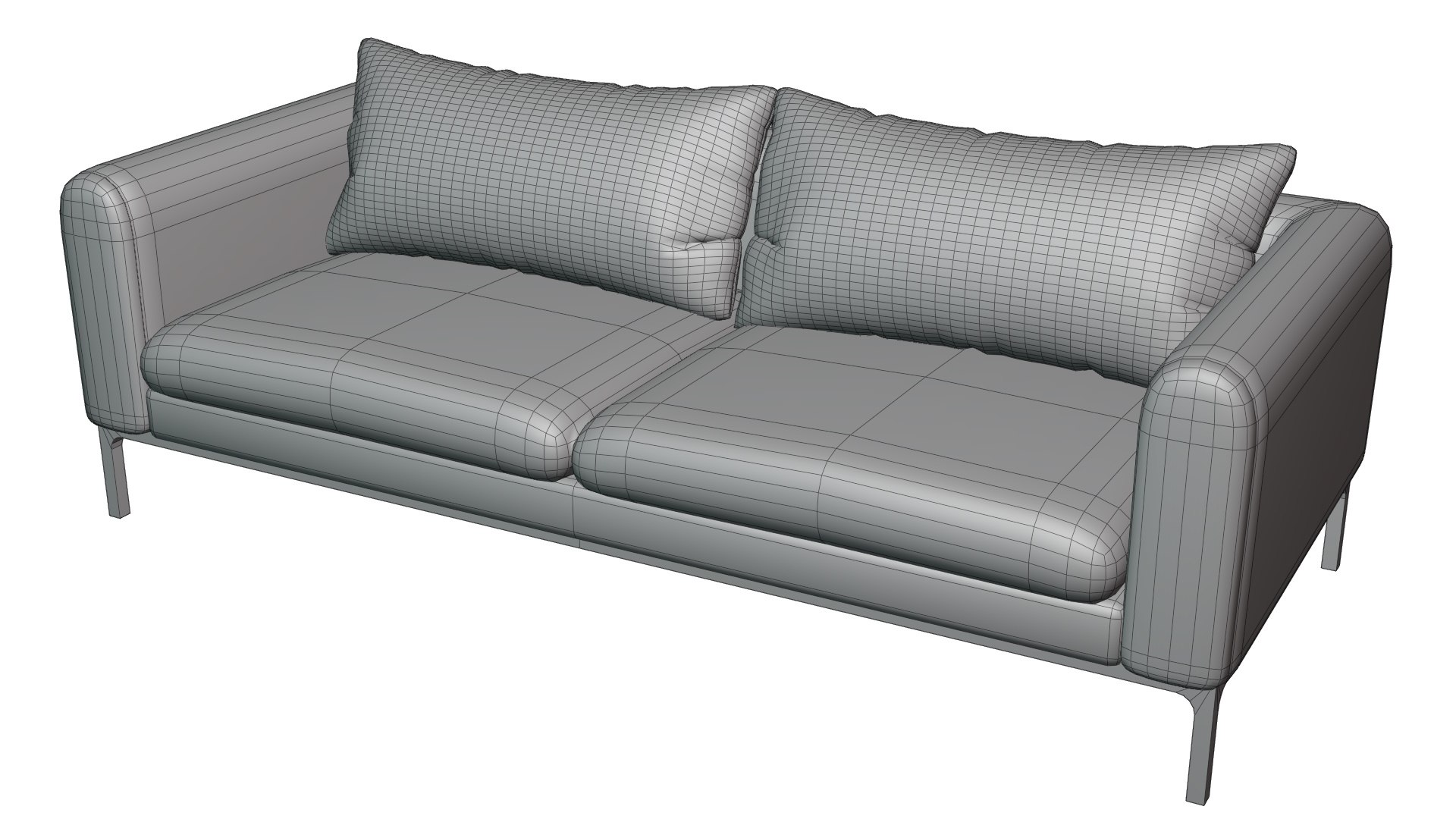 Common Leather Jonas Sofa 3D Model - TurboSquid 2106906