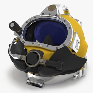 3D Commercial Dive Helmet
