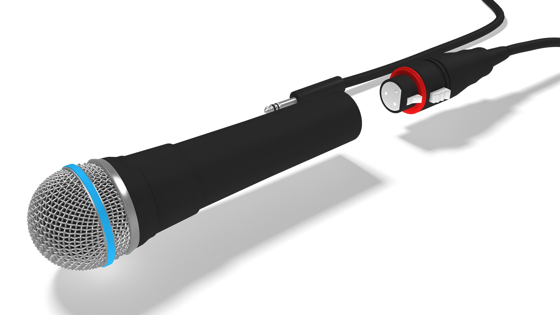 3d Model Of Microphone Mic