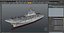 USS Tripoli LHA 7 with Aircrafts 3D model
