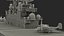 USS Tripoli LHA 7 with Aircrafts 3D model