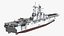 USS Tripoli LHA 7 with Aircrafts 3D model