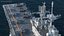 USS Tripoli LHA 7 with Aircrafts 3D model