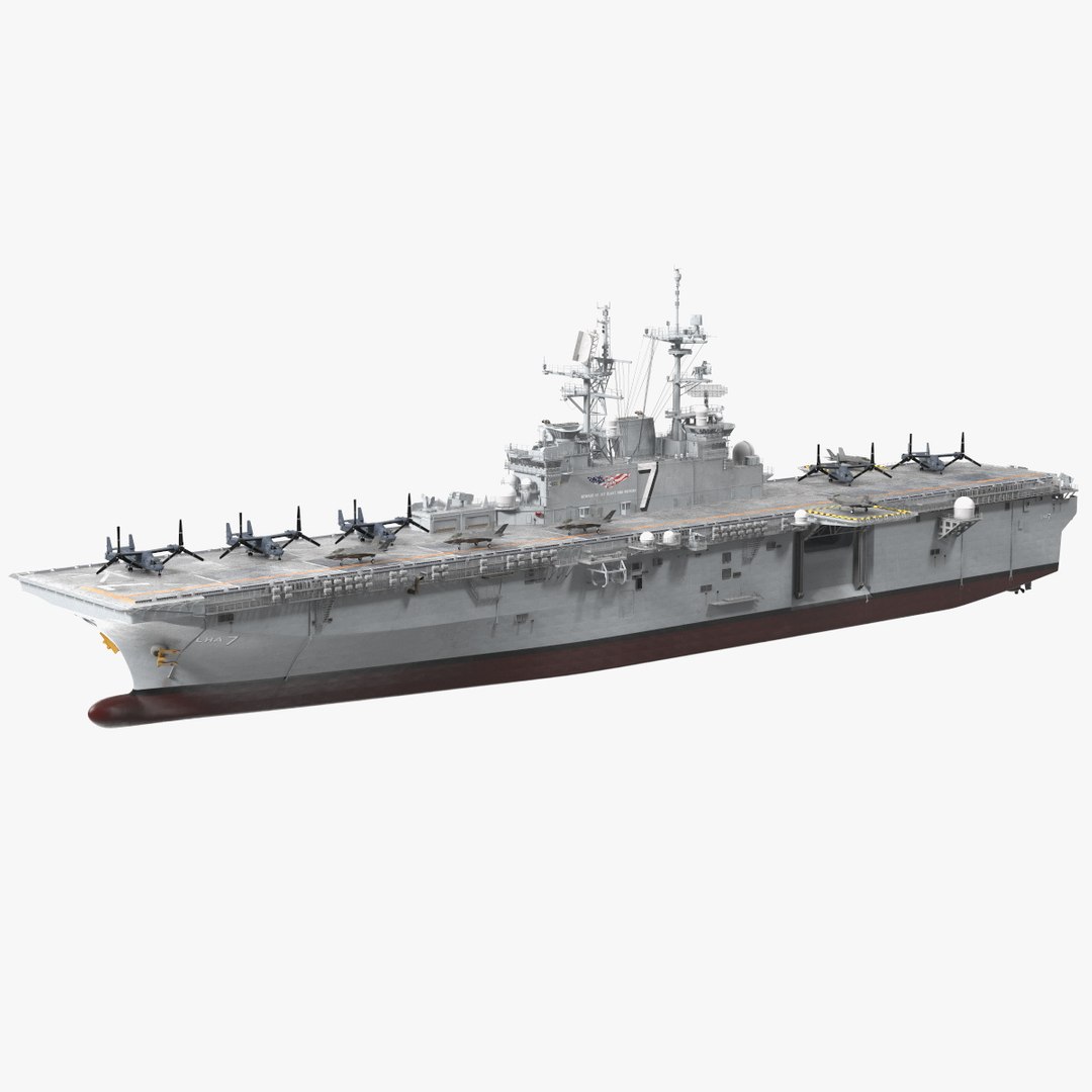 USS Tripoli LHA 7 with Aircrafts 3D model https://p.turbosquid.com/ts-thumb/og/6R4Ppy/x1/usstripolilha7withaircraftsvray3dmodel000/jpg/1645088431/1920x1080/fit_q87/5399a7cd706df41f4cd376f65b33b416eb50c1d2/usstripolilha7withaircraftsvray3dmodel000.jpg