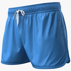 3D Male Shorts 2v PBR model