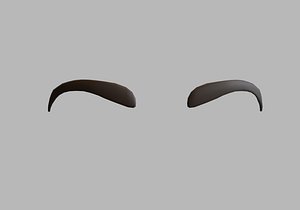 cartoon eyebrows