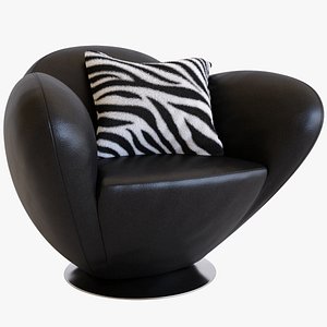 Lotus Armchair Leather