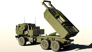 MLRS M142 Himars 3D model