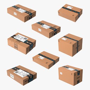 Amazon Parcels Boxes Collection 3