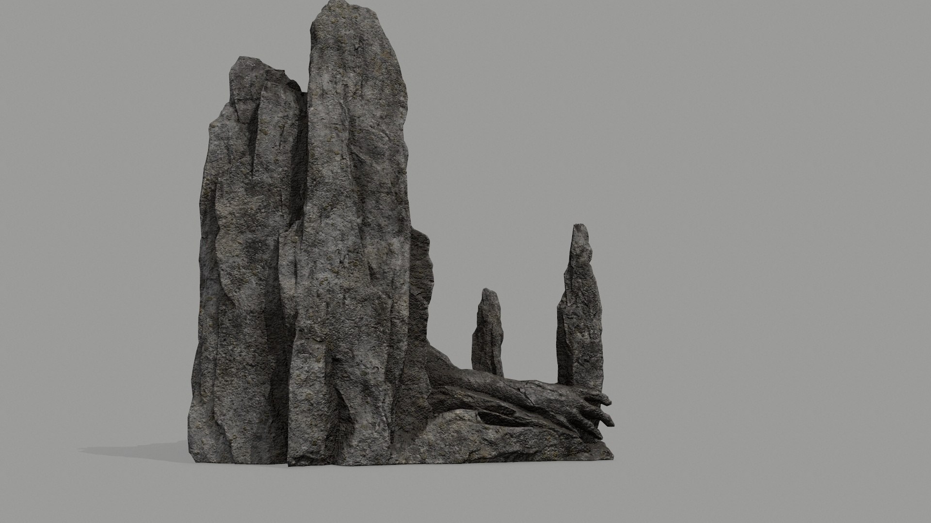 3D Rock Gate Model - TurboSquid 2145736