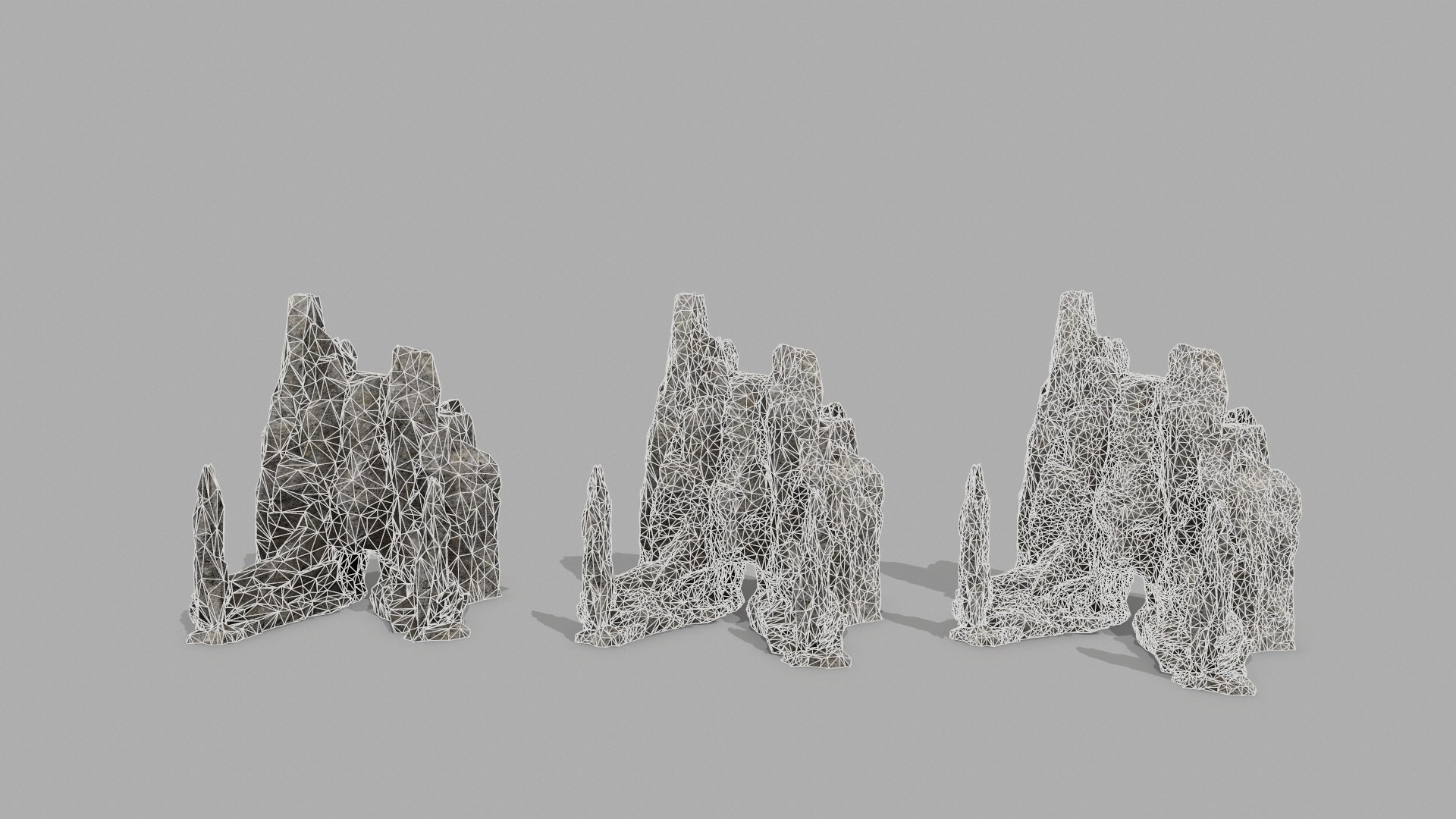 3D Rock Gate Model TurboSquid 2145736