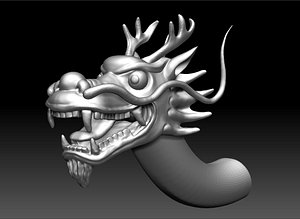 Chinese Dragon Head