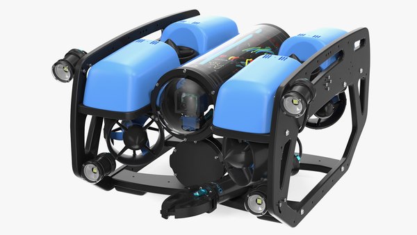 3D underwater robot bluerov2 rigged - TurboSquid 1518317