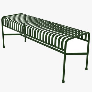 Hay Palissade Striped Outdoor Furniture Green Table model
