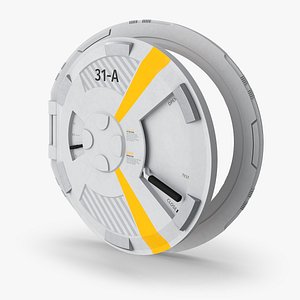 Reinforced Control Hatch 31-A White model