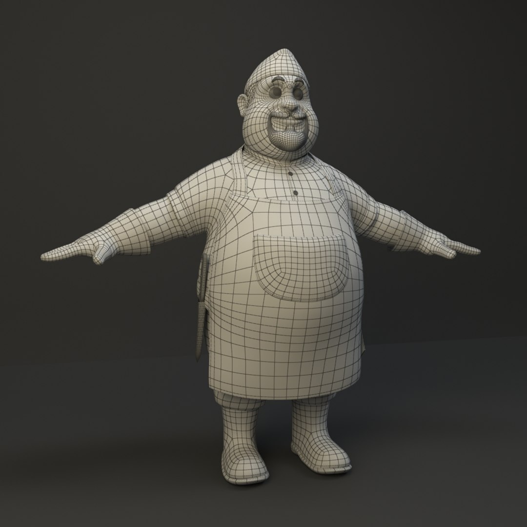 3D Model Chef - TurboSquid 1586087