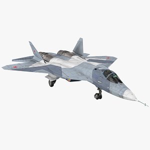 stealth multirole fighter su 3D model