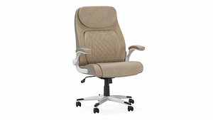 3D Posture Ergonomic PU Leather Office Chair