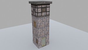 Old station 1 3D model
