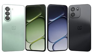 3D OnePlus Nord CE6 Black And CE6 Lite Green model