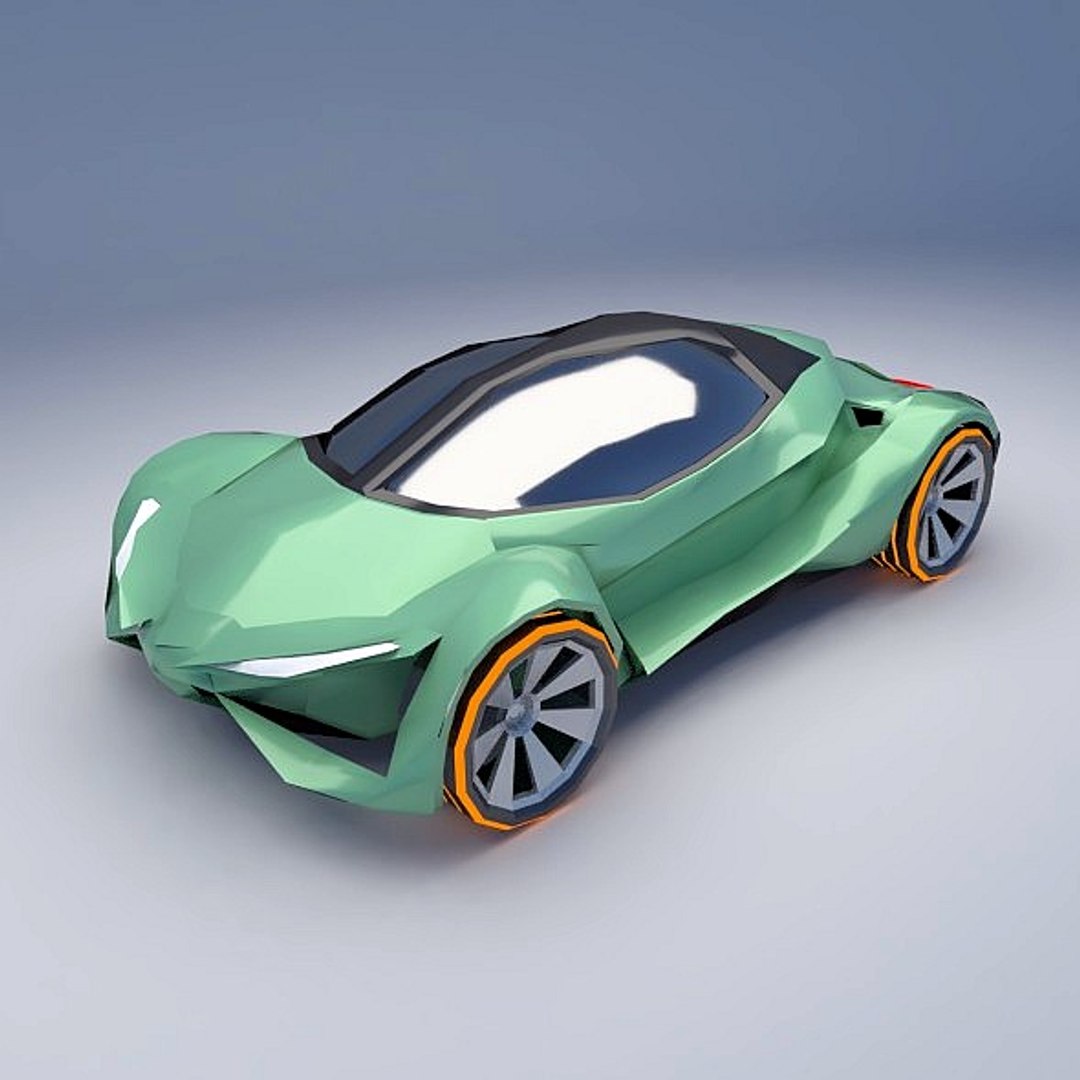 3D Concept Car Model - TurboSquid 1314280