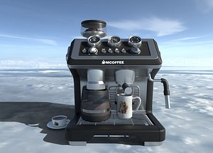 Machine Coffee 3D