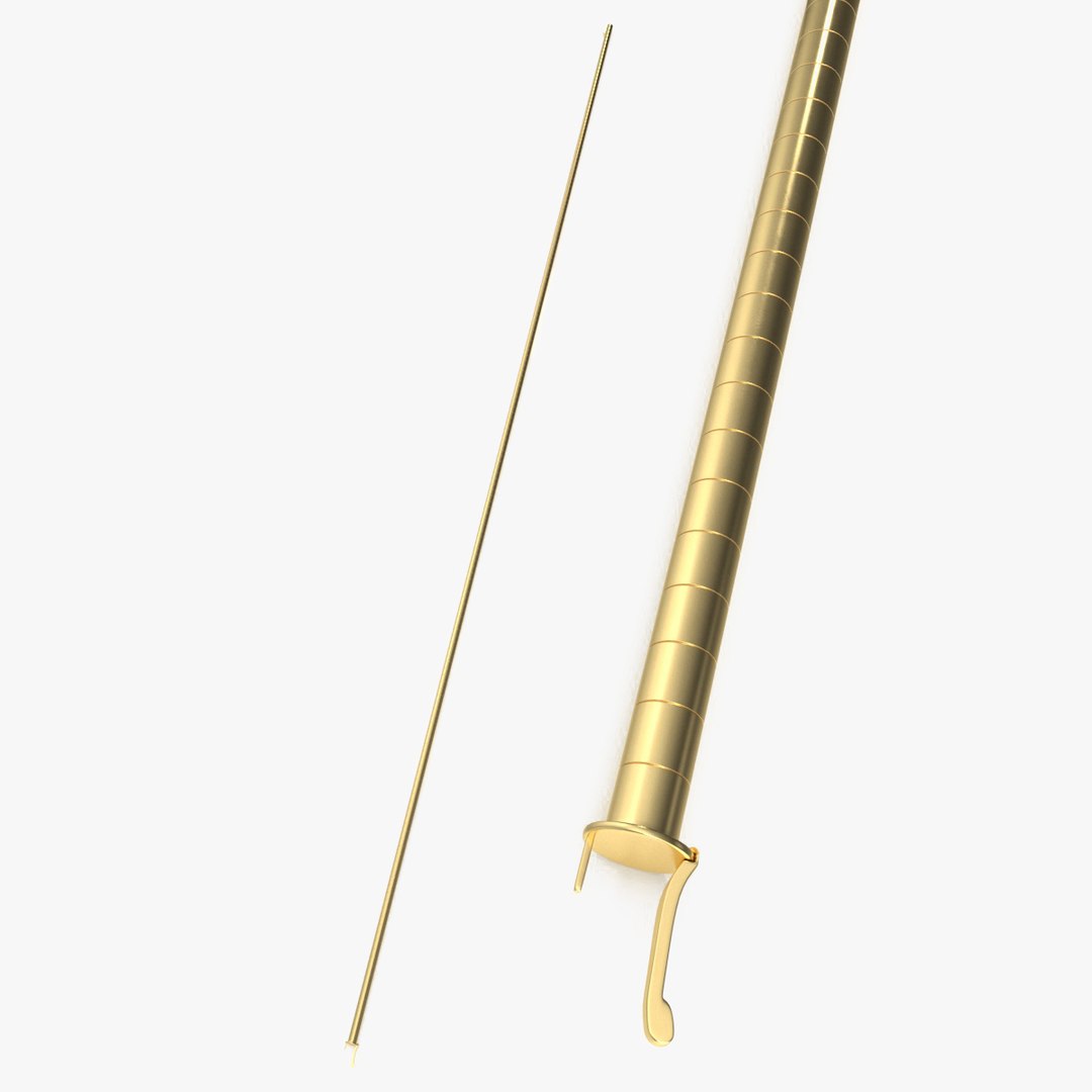 Golden Omega Chain 3D model preview