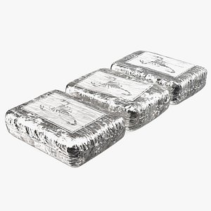 Bricks of Cocaine Wrapped in Foil