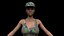 Mulher afro-americana realista em uniforme militar