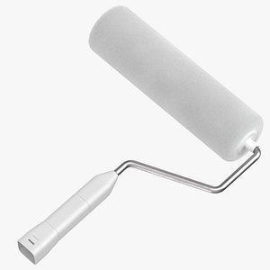 paint roller white model