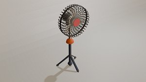 3D Fan Model Unfinished