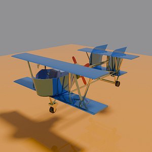 A simple propeller driven aircraft or drone model