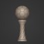 Fußball-Trophäe – Bereit für den 3D-Druck