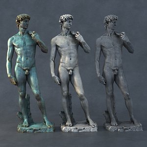 David Sculpture by Michelangelo model