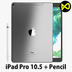 apple ipad pro 10 3D