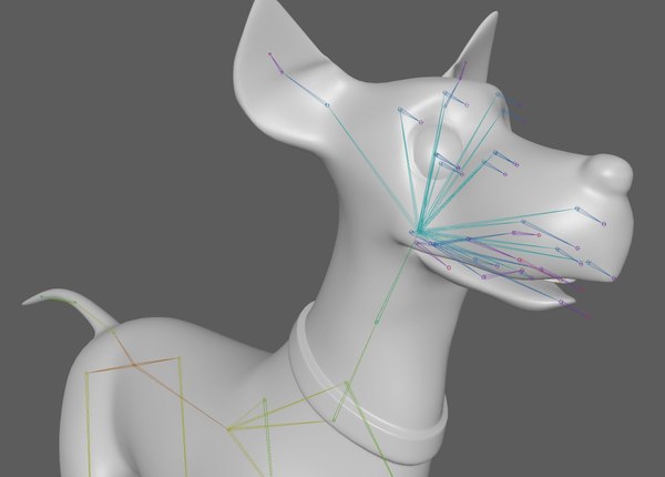 3D Cartoo Dog Rig - TurboSquid 1881381