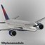 Boeing 777-200LR Delta Air Lines