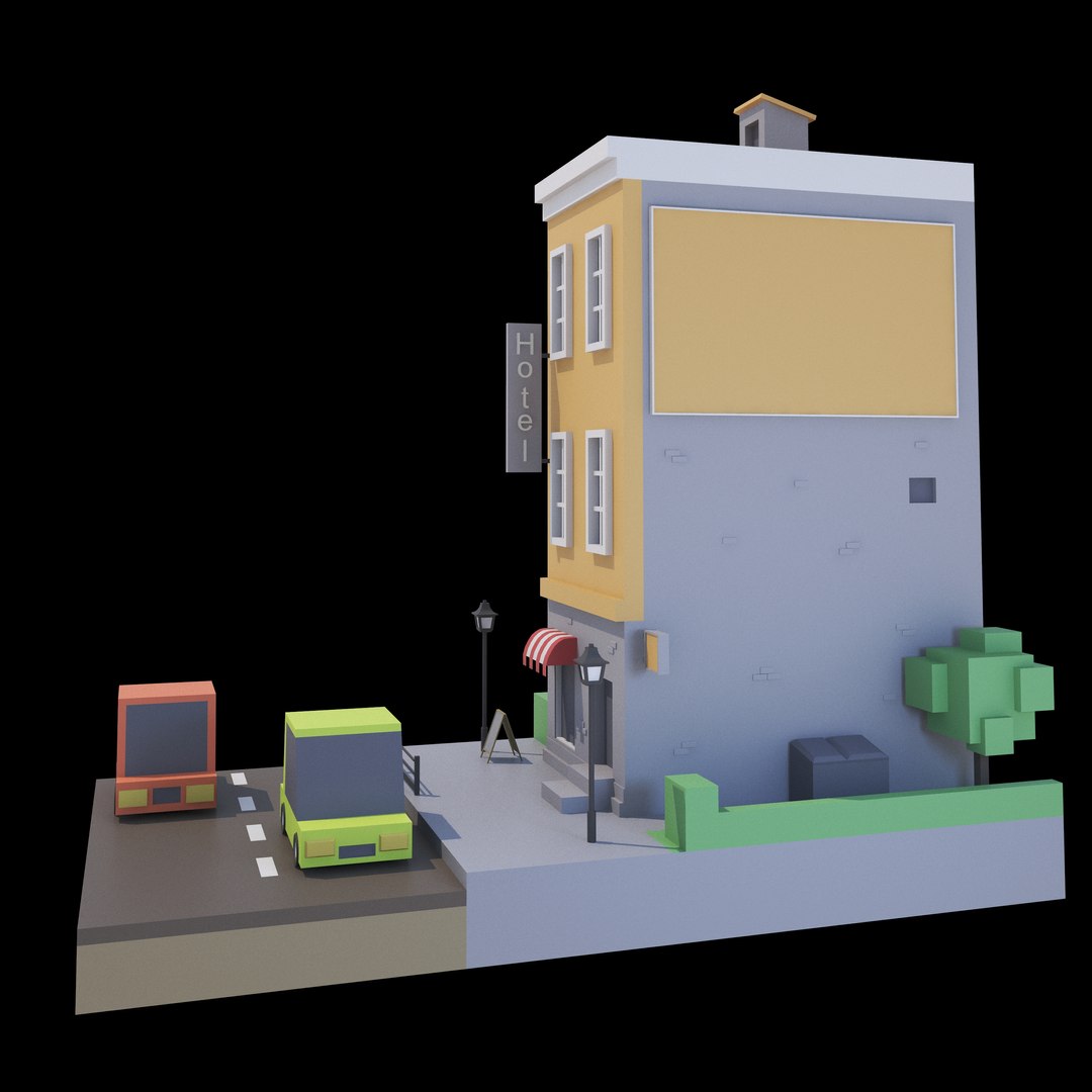 3D Cartoon building https://p.turbosquid.com/ts-thumb/oh/sRyuaB/H9/scene02.4/jpg/1728268111/1920x1080/fit_q87/087464a1b9f26e01cb727be78c4f6649ff1dc8e1/scene02.4.jpg