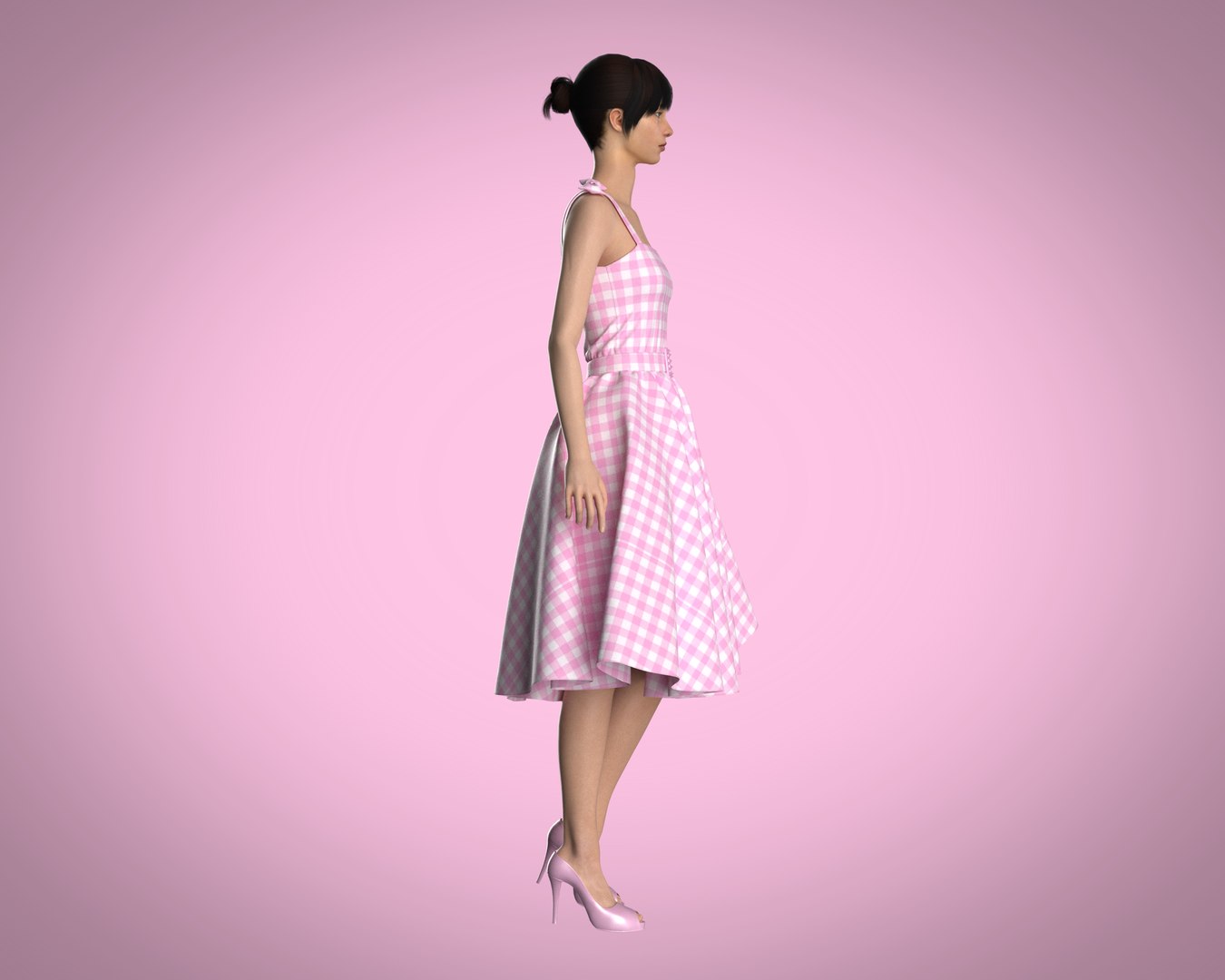 Barbie Dress Model - TurboSquid 2111740