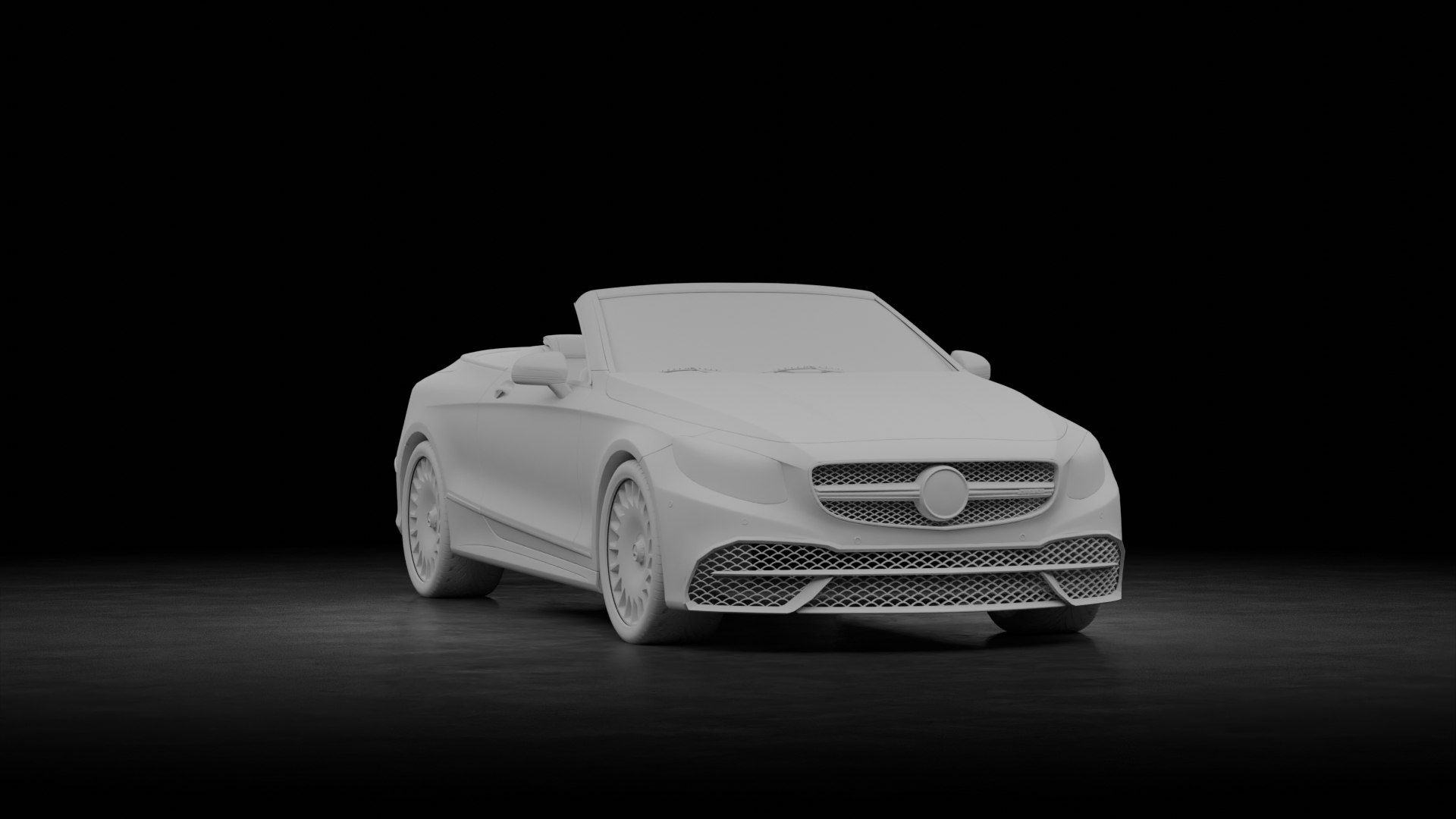 modèle 3D de Mercedes Maybach Coupé Cabriolet 2020 TurboSquid 1917364