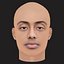Low Poly Amine Rapper Head