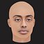 Low Poly Amine Rapper Head