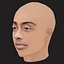Low Poly Amine Rapper Head