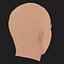 Low Poly Amine Rapper Head