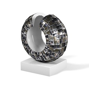 Dk Home affect modern cotemporary art decorative accent vase