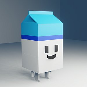 milk 3D model