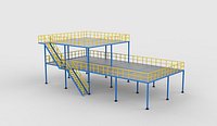 Durable Mezzanine Floor 01 3D model