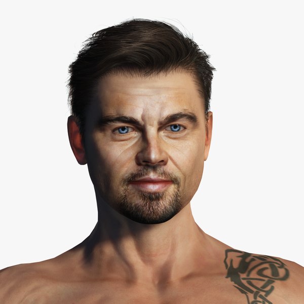 Leonardo DiCaprio Rigged - 2500 Free animations tutorial Low-poly 3D ...